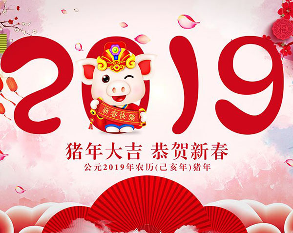 上海辉格科技发展有限公司恭祝大家2019新年快乐!