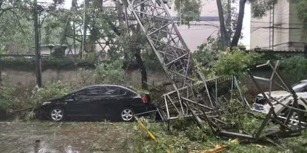 “利奇马”台风导致东部沿海地区通信设施严重毁坏 - 通信塔运行实时监测和预警意义重大