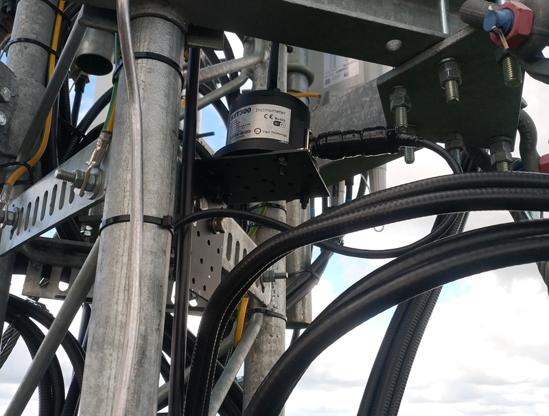辉格SST300 WiFi无线倾角传感器成功运用于立陶宛通讯塔远程监控项目